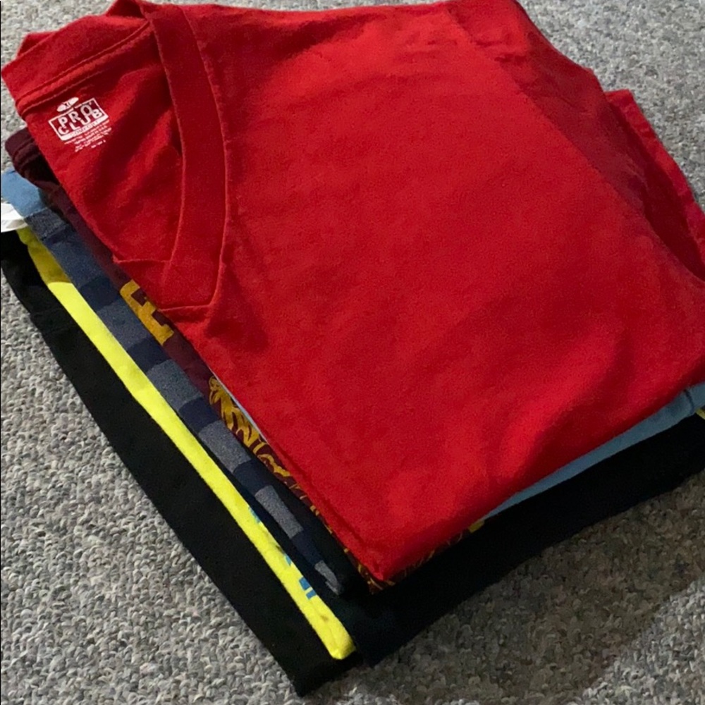 Bundle of t shirts